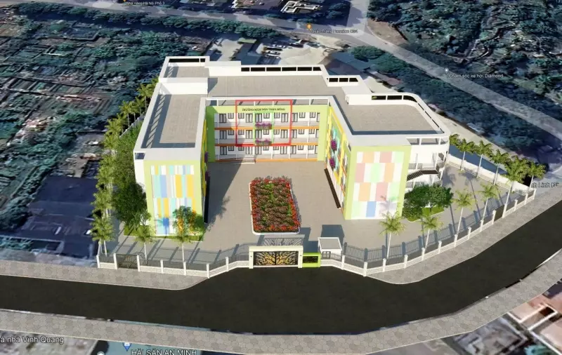Suzuka Japanese Paint for Than Dong Linh Dam Kindergarten | Child-Safe & Eco-Friendly